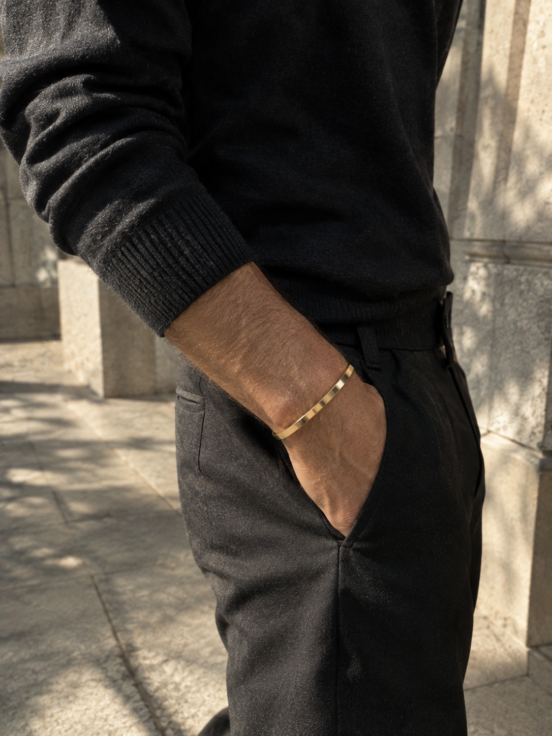 Signature C-cuff | Gold
