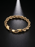 Rope Chain Bracelet | Gold