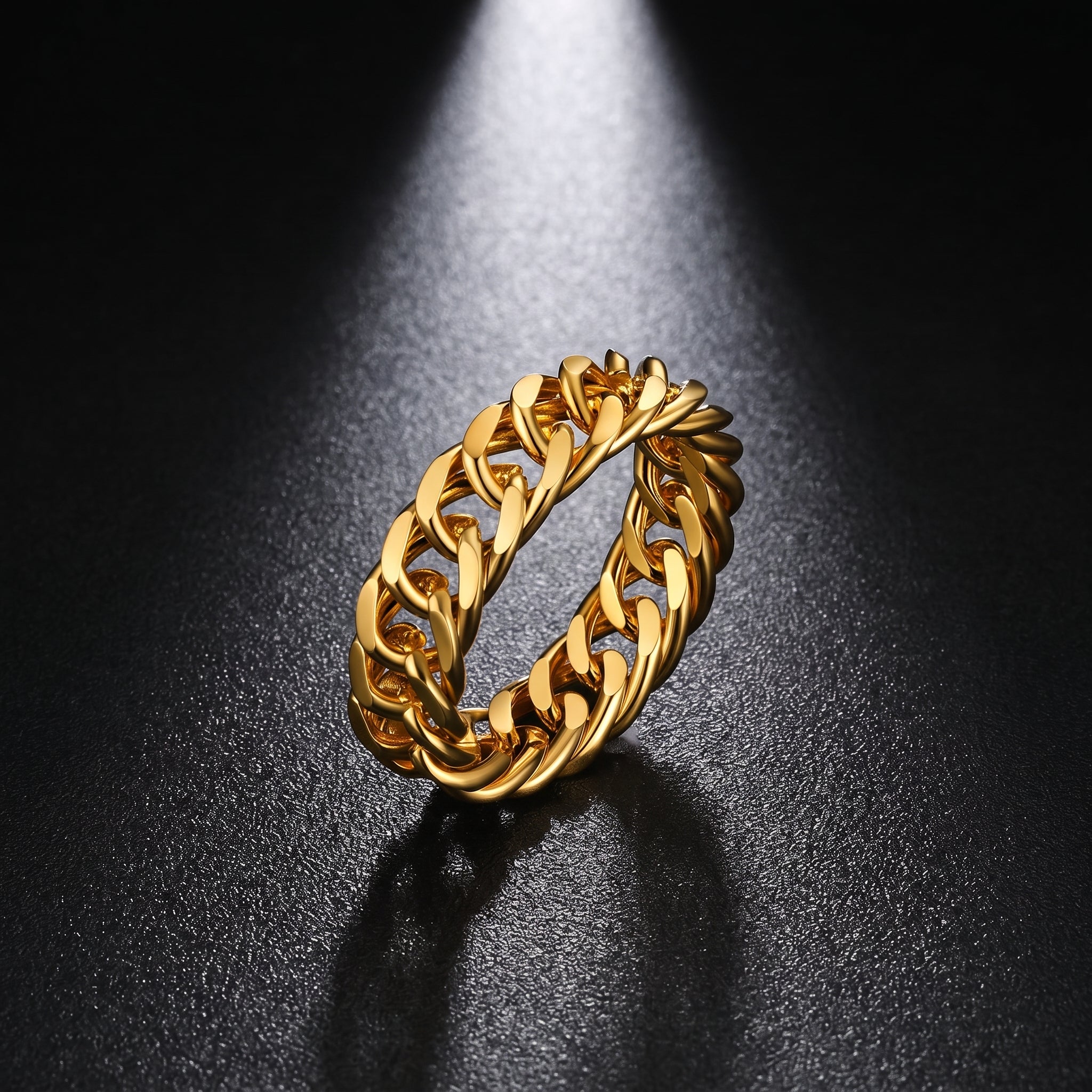 Apex Link Ring | Gold