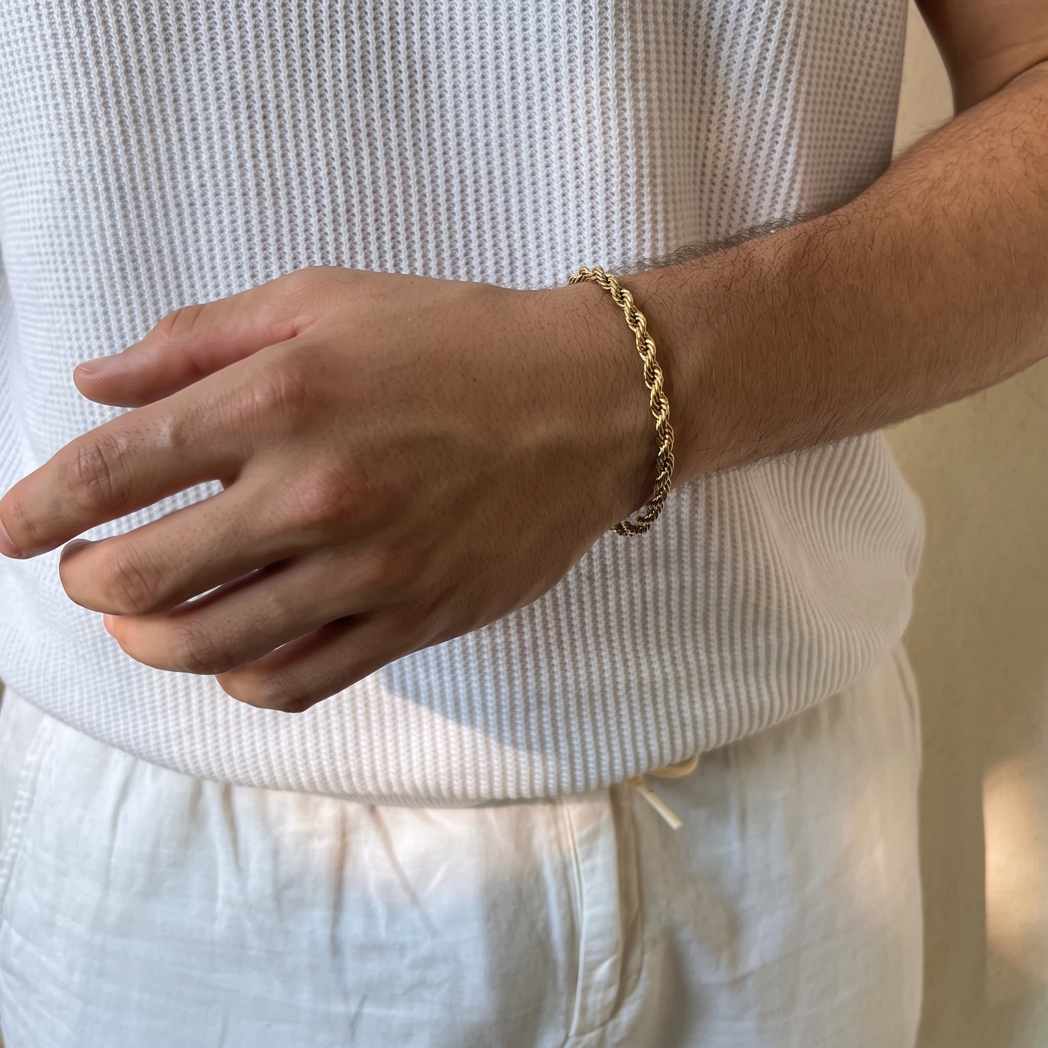 Rope Chain Bracelet | Gold