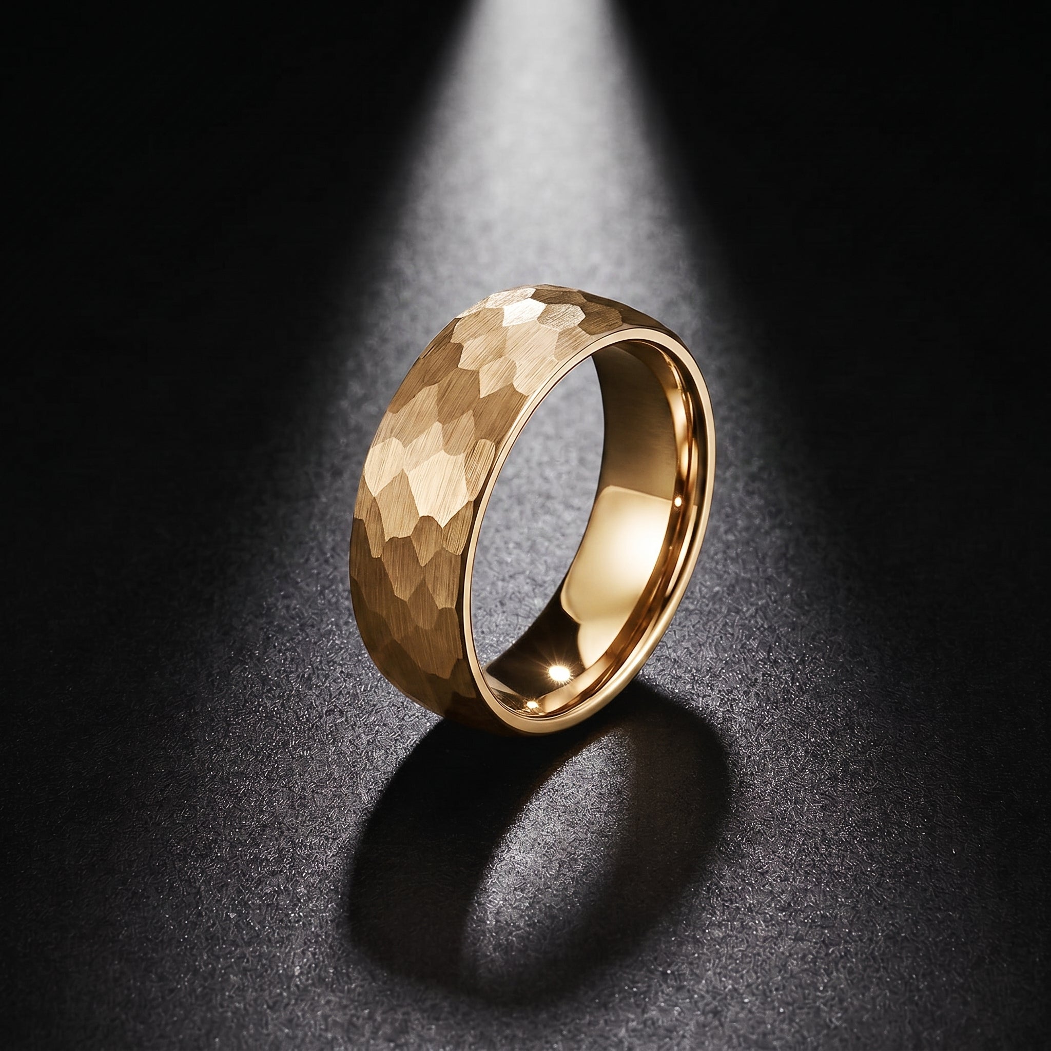 Brushed ring | Gold