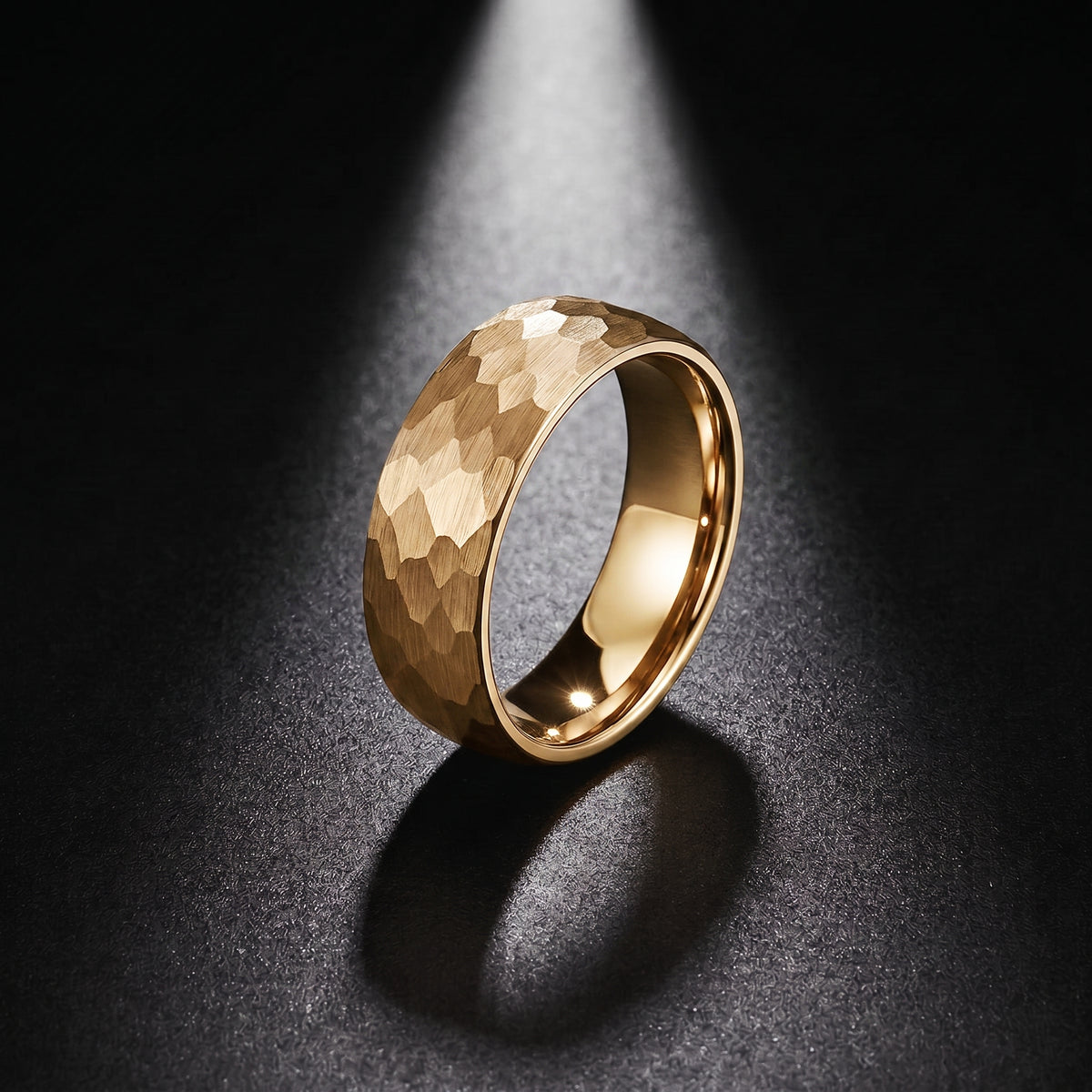 Brushed ring | Gold