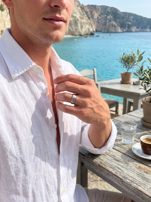 Brushed ring | Silver