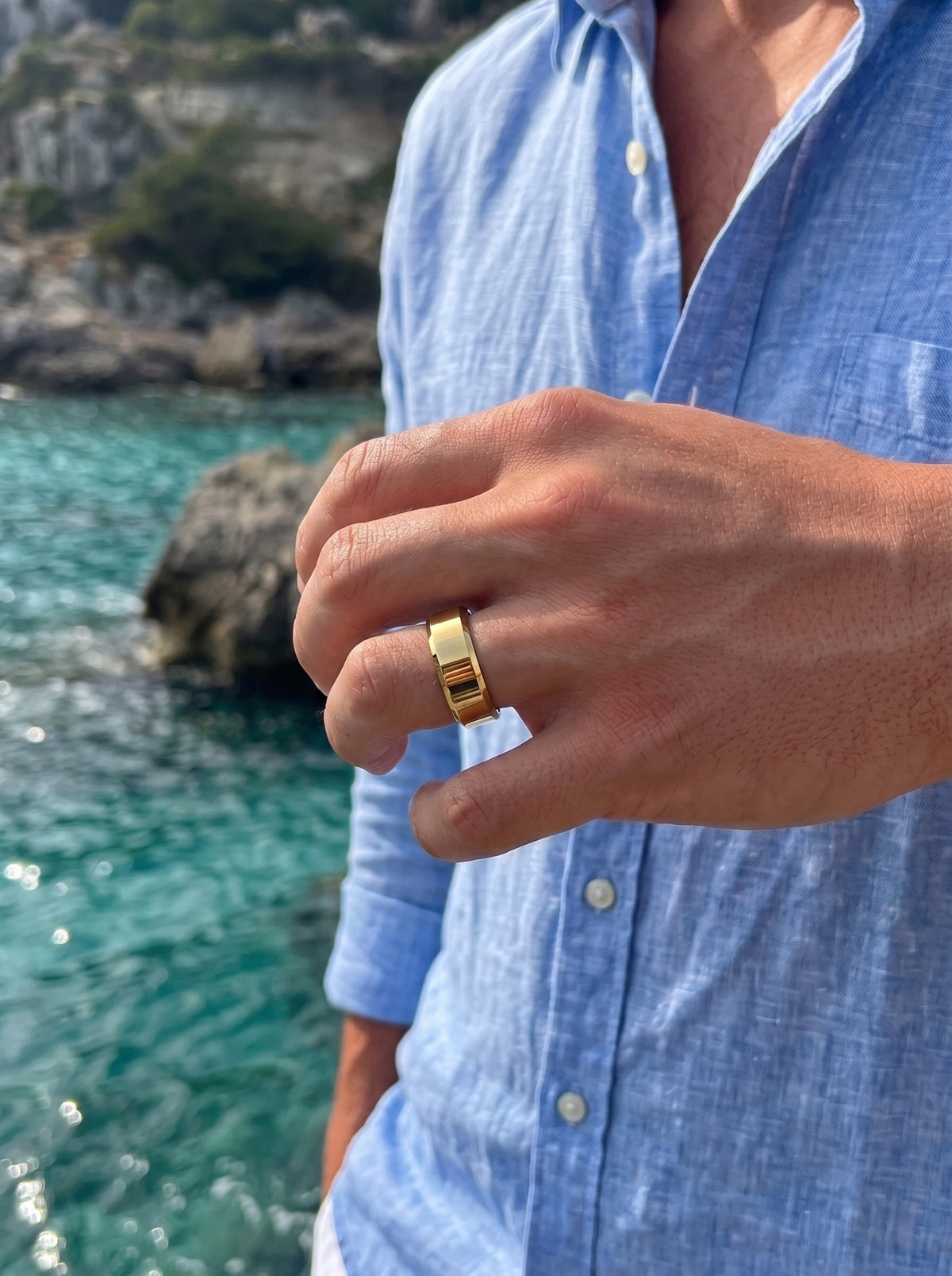Stainless Polished | Gold