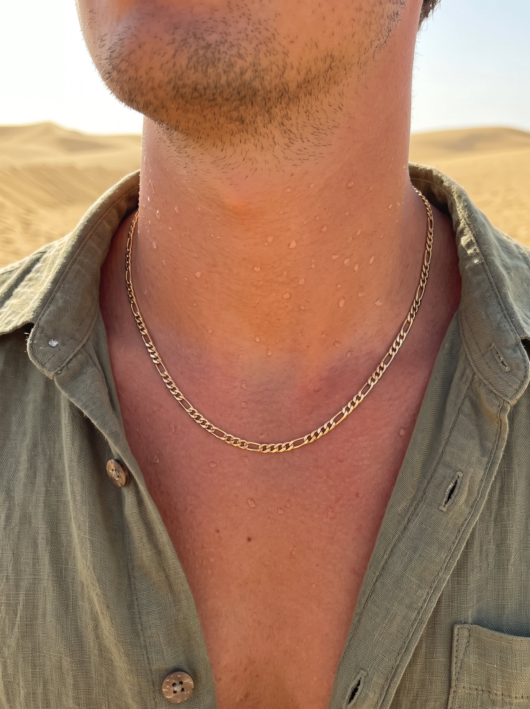 Figaro Chain | Gold