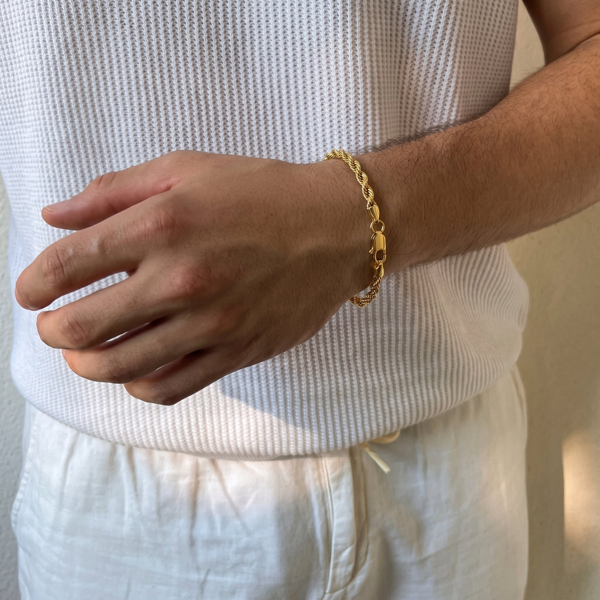 Rope Chain Bracelet | Gold