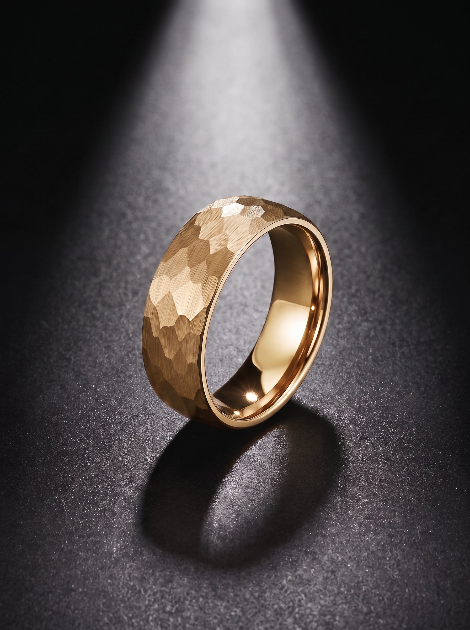 Brushed ring | Gold