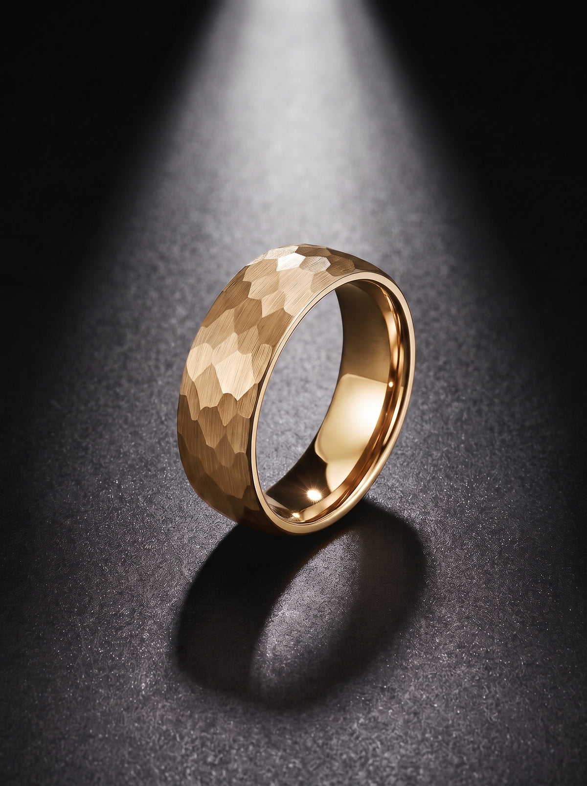 Brushed ring | Gold