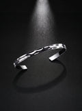 Polished C-Cuff | Silver