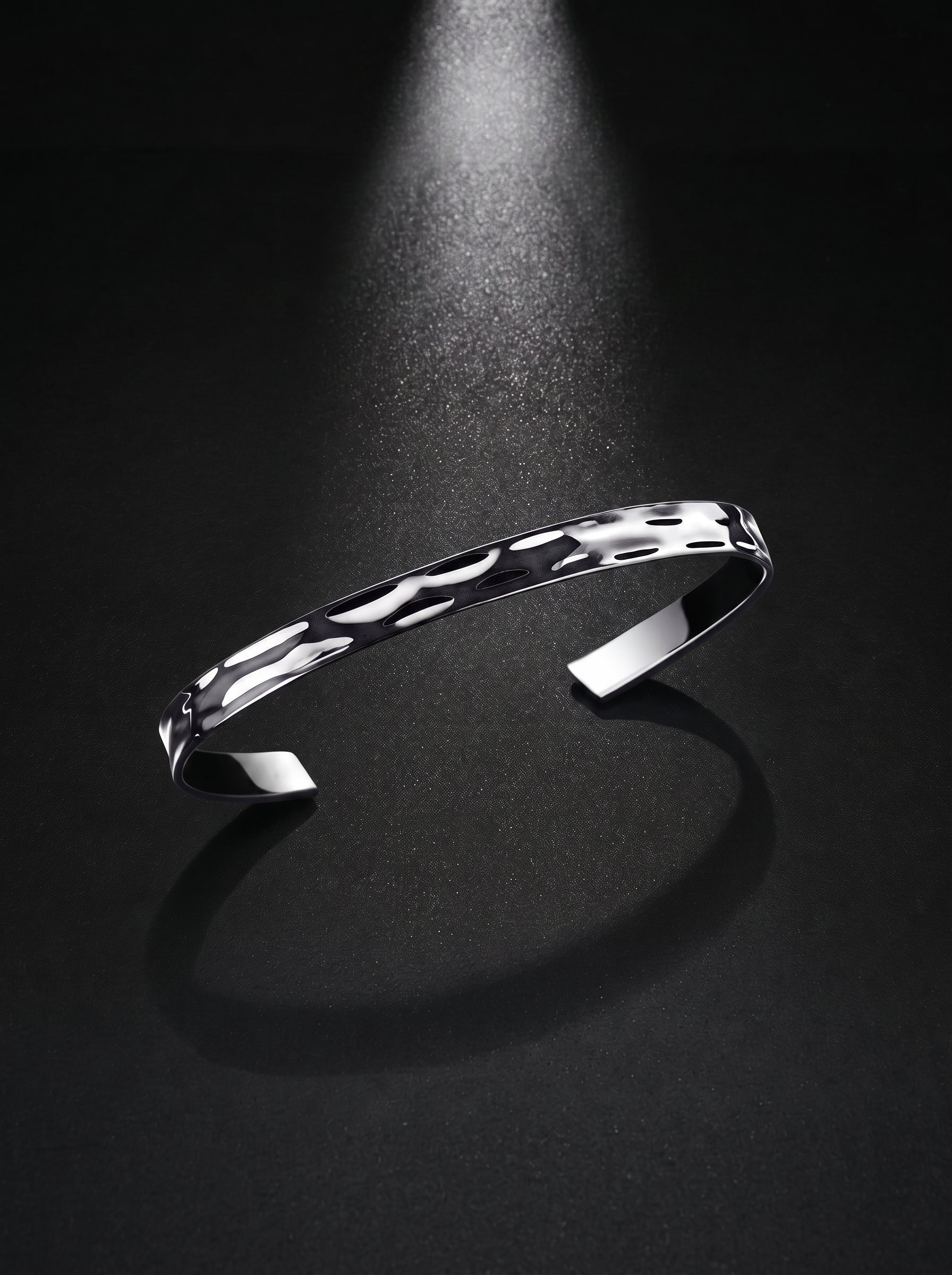 Polished C-Cuff | Silver
