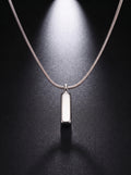 Snake Bar Pendant | Silver
