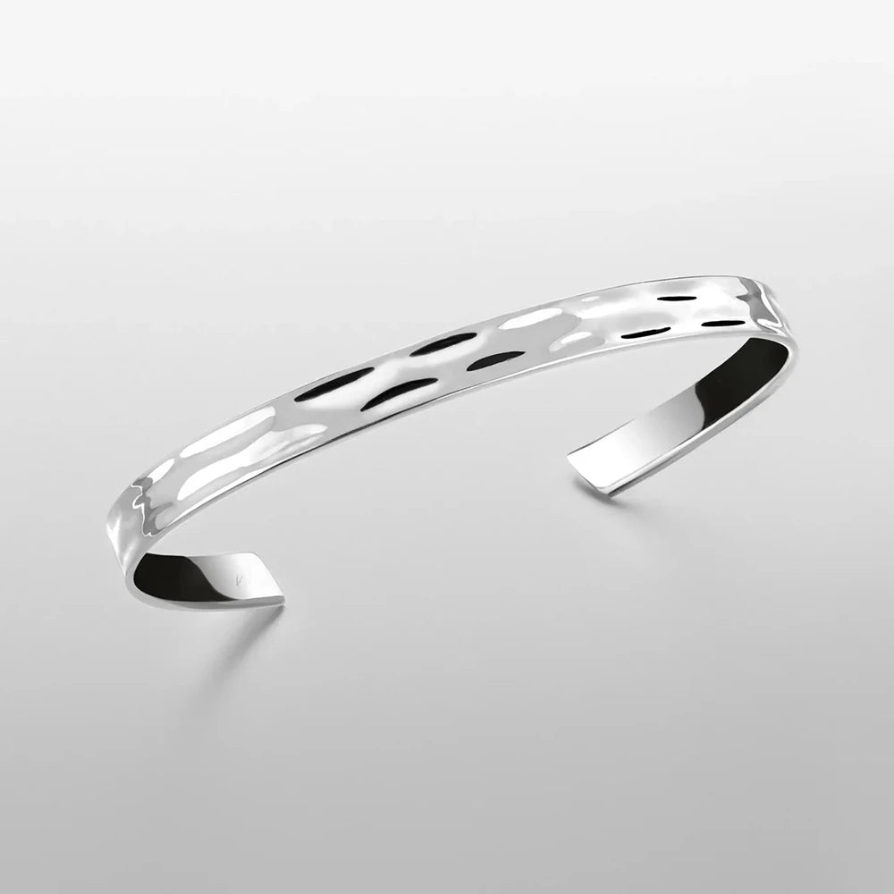 Polished C-Cuff | Silver