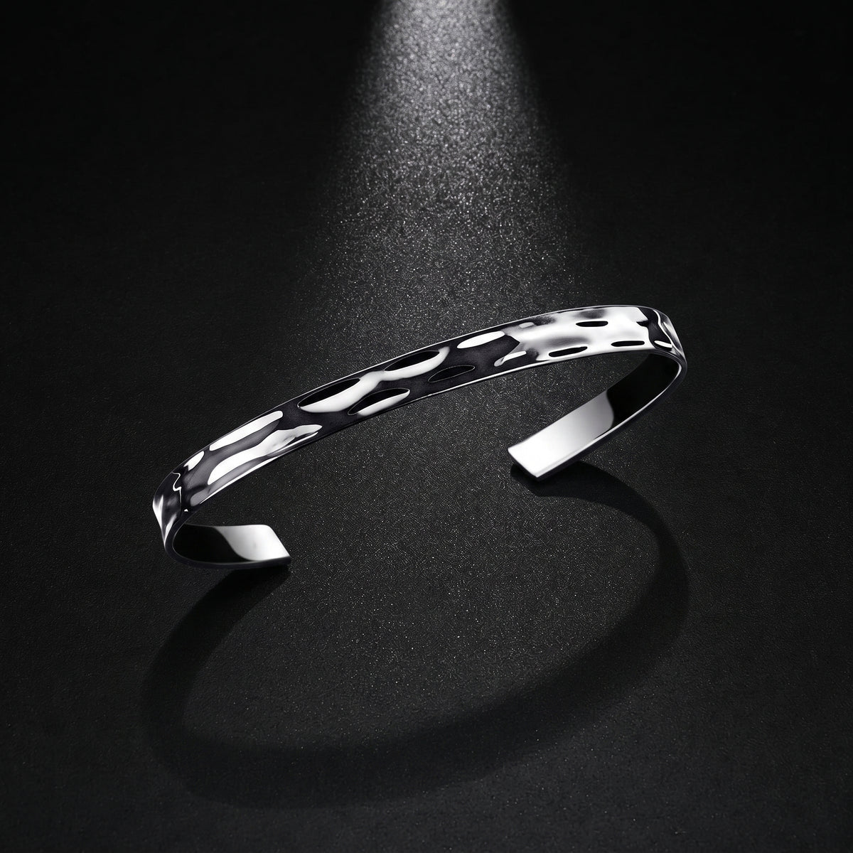 Polished C-Cuff | Silver