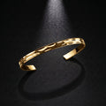 Polished C-Cuff | Gold