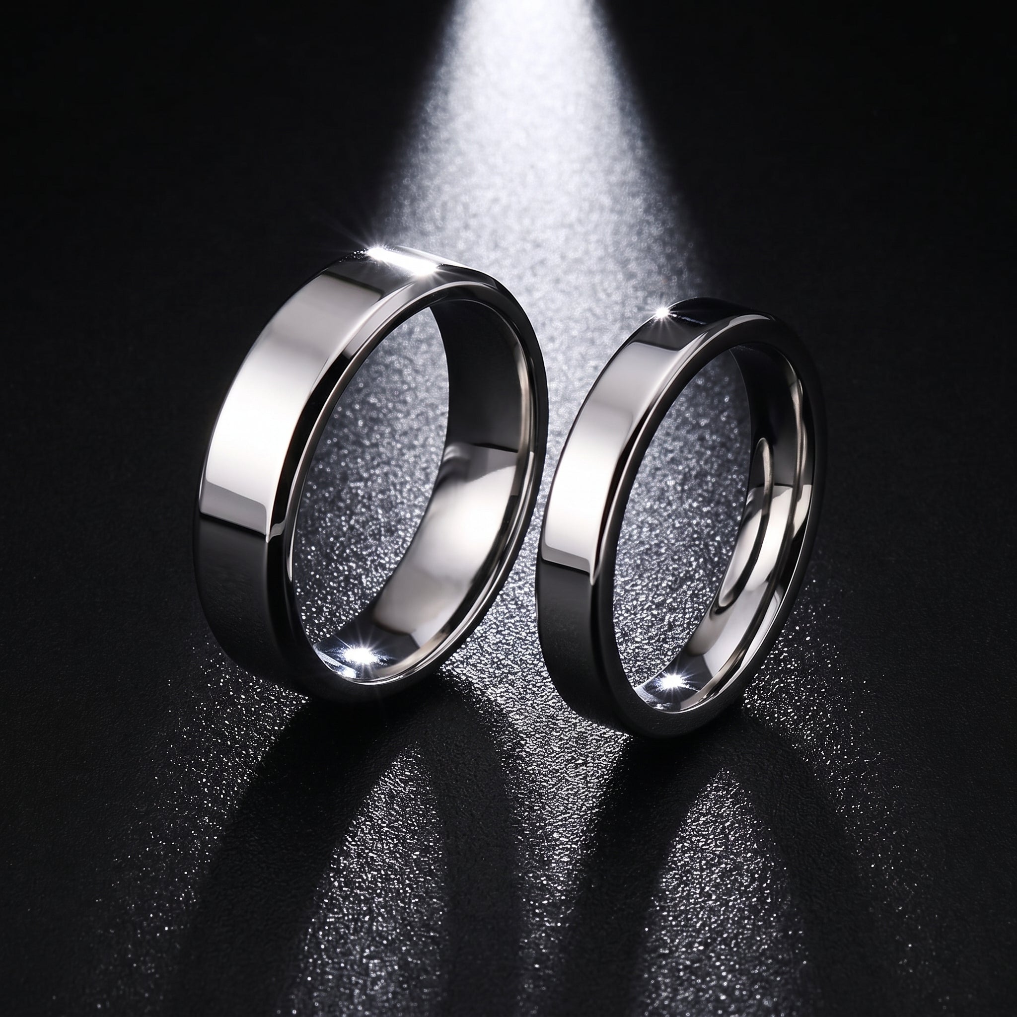 Stainless  Polished - Silver
