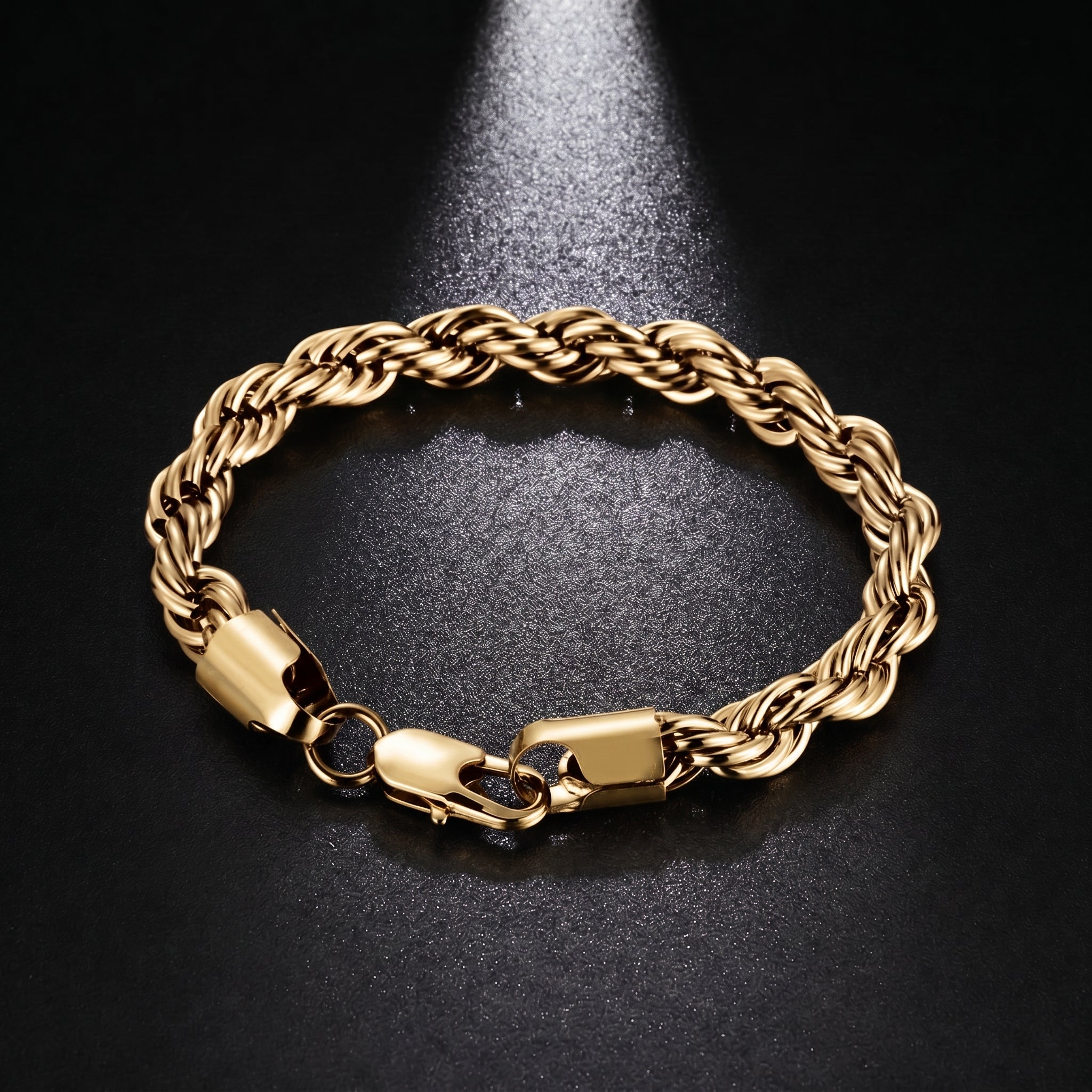 Rope Chain Bracelet | Gold