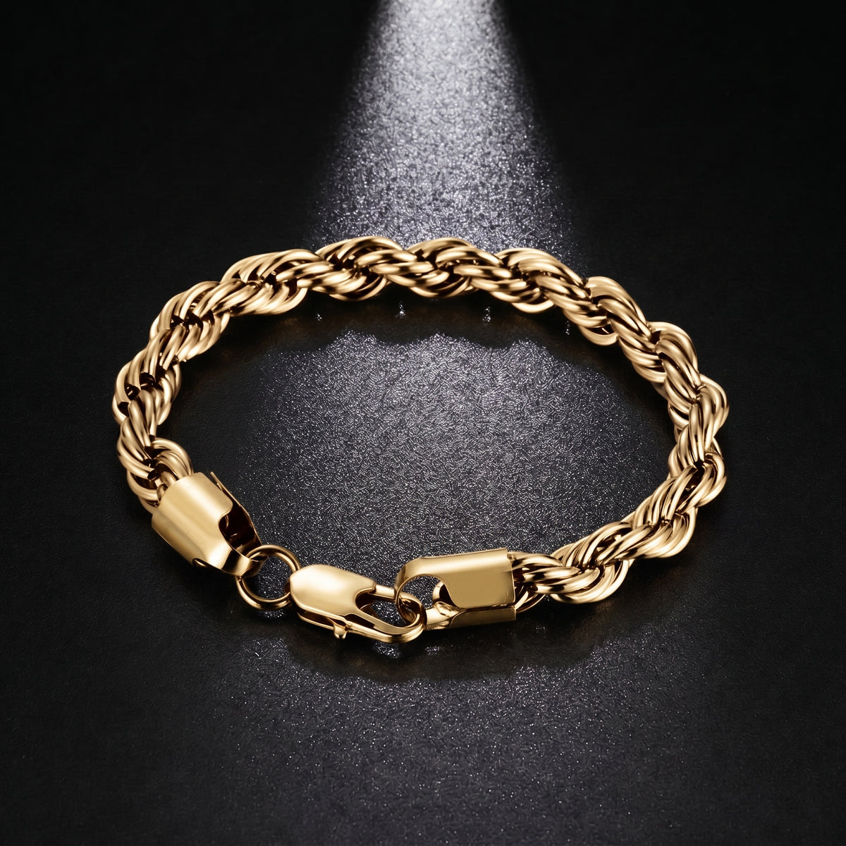 Rope Chain Bracelet | Gold